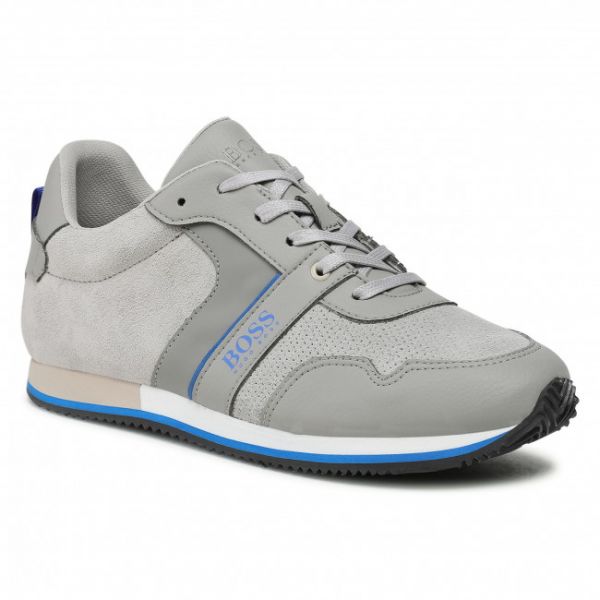 Sneakers Boss - J29253 D Grey 47 Sneakers Boss - J29253 D Grey 47