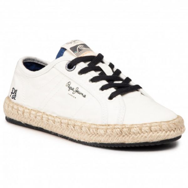 Espadrillas PEPE JEANS - Tourist Combi Boy PBS10093 Off White 803 Espadrillas PEPE JEANS - Tourist Combi Boy PBS10093 Off White 803