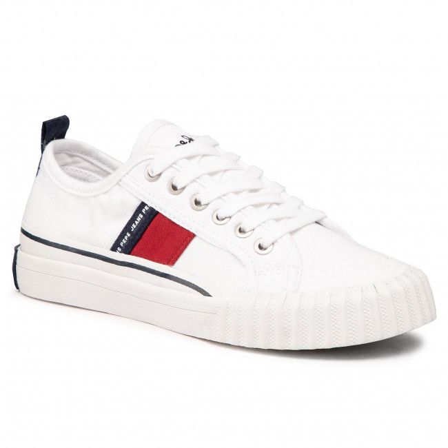 Scarpe sportive Pepe Jeans - Ottis Boy PBS30476 White 800