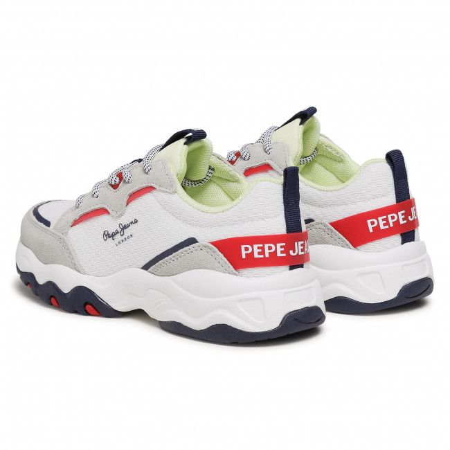 Sneakers Pepe Jeans - Monster Boys PBS30483 White 800