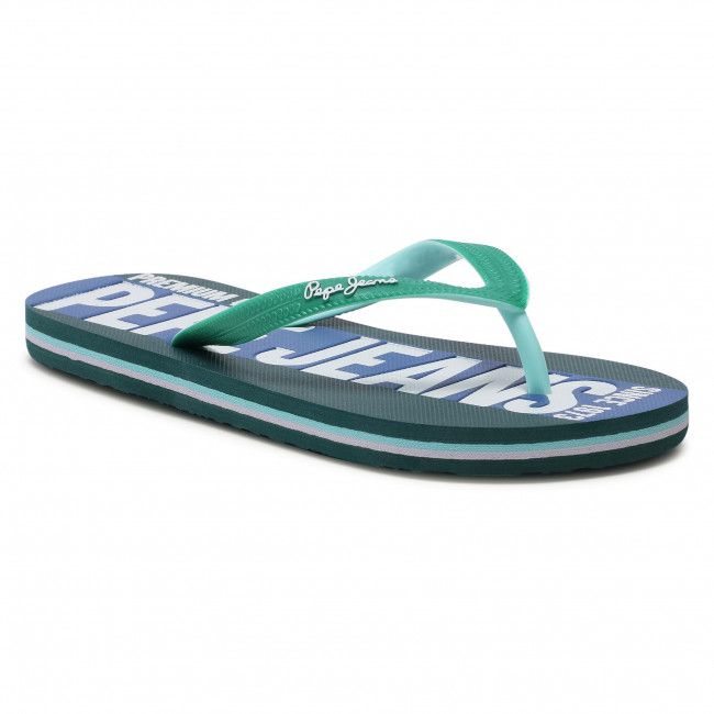 Infradito PEPE JEANS - Beach Brand Boys PBS70040 Segal Green 663