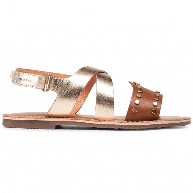 Sandali PEPE JEANS - Mandy Studs PGS90173 Tobacco 859