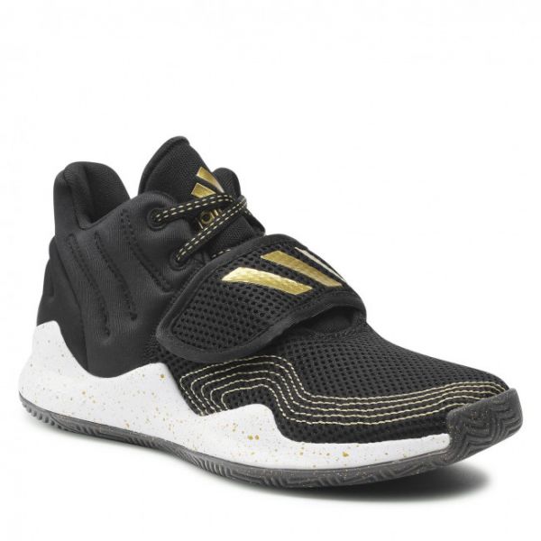 Scarpe adidas - Deep Threat Primeblue J S29014 Core Black / Gold Metallic / Cloud White Scarpe adidas - Deep Threat Primeblue J S29014 Core Black / Gold Metallic / Cloud White
