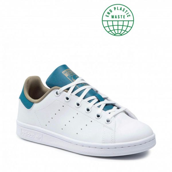 Scarpe adidas - Stan Smith J GZ9916 Ftwwht/Ftwwht/Orbind Scarpe adidas - Stan Smith J GZ9916 Ftwwht/Ftwwht/Orbind
