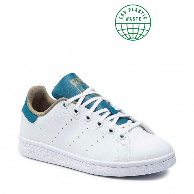 Scarpe adidas - Stan Smith J GZ9916 Ftwwht/Ftwwht/Orbind