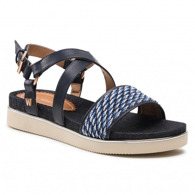 Sandali WRANGLER - Sunrise Karen Cross WL11702A Navy 016