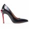 Scarpe stiletto R.POLAŃSKI - 1223 Czarny Lico Czerwony