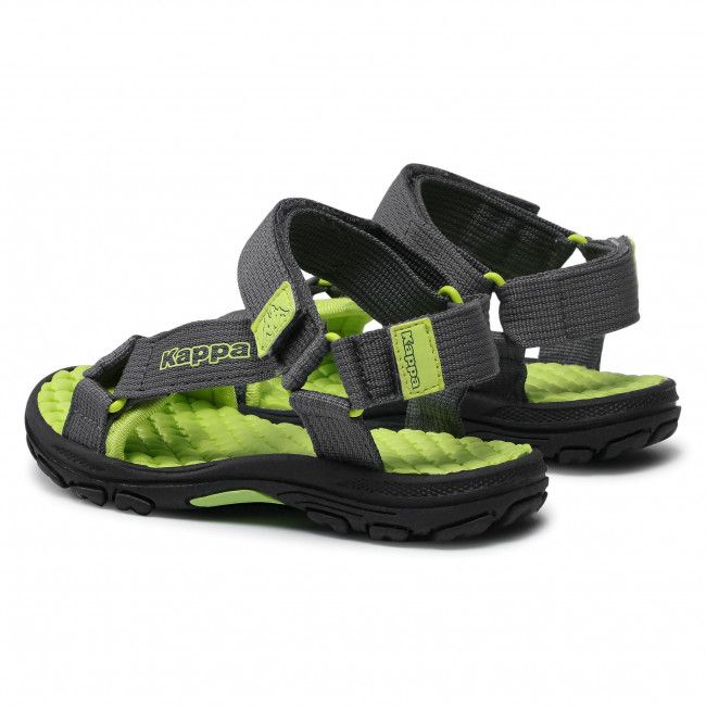 Sandali Kappa - 260772K Grey/Lime 1633