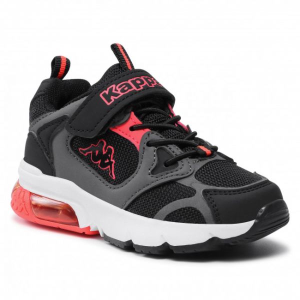 Sneakers KAPPA - 260891K Black/Coral Sneakers KAPPA - 260891K Black/Coral