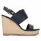 Espadrillas TOMMY HILFIGER - Th Elastic High Wedge Sandal FW0FW05599 Desert Sky DW5