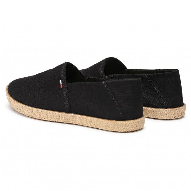 Espadrillas TOMMY JEANS - Essential Espadrille EM0EM00677 Black BDS