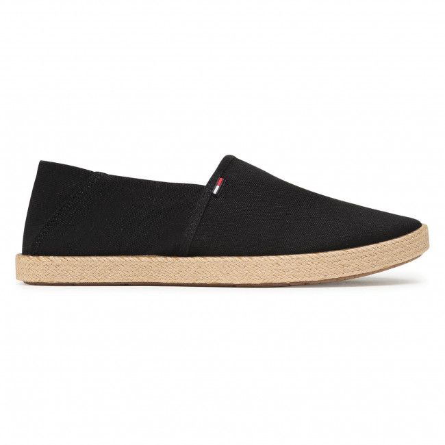 Espadrillas TOMMY JEANS - Essential Espadrille EM0EM00677 Black BDS