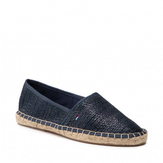 Espadrillas TOMMY JEANS - Monochrome Espadrille EN0EN01272 Twilight Navy C87