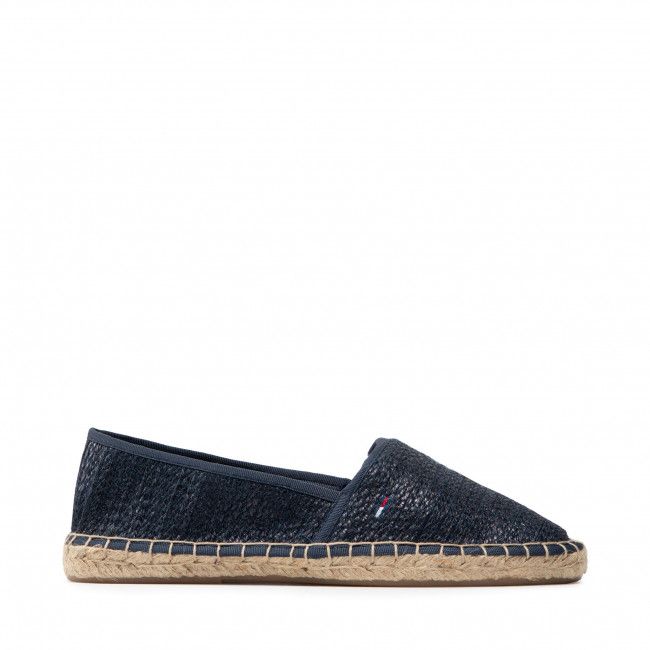 Espadrillas TOMMY JEANS - Monochrome Espadrille EN0EN01272 Twilight Navy C87