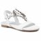 Sandali TAMARIS - 1-28184-26 White/Silver 171
