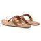 Infradito TOMMY HILFIGER - Essential Leather Flat Sandal FW0FW05620 Summer Cognac GU9