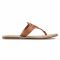 Infradito TOMMY HILFIGER - Essential Leather Flat Sandal FW0FW05620 Summer Cognac GU9