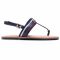 Sandali TOMMY HILFIGER - Shimmery Ribbon Flat Sandal FW0FW05629 Desert Sky DW5