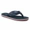 Infradito TOMMY HILFIGER - Stripes Flat Beach Sandal FW0FW05666 Desert Sky DW5