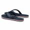 Infradito TOMMY HILFIGER - Stripes Flat Beach Sandal FW0FW05666 Desert Sky DW5
