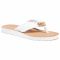 Infradito TOMMY HILFIGER - Leather Footbed Beach Sandal FW0FW05677 Ivory YBI