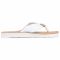Infradito TOMMY HILFIGER - Leather Footbed Beach Sandal FW0FW05677 Ivory YBI