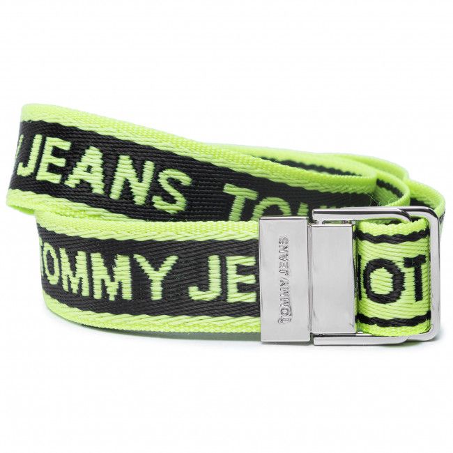 Cintura da donna Tommy Jeans - Tjw Mini Logo Tape Belt AW0AW09753 GRN