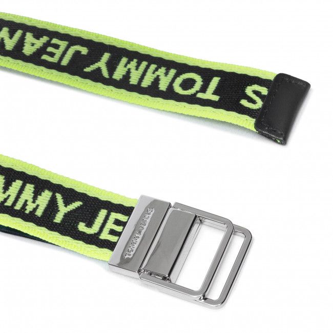 Cintura da donna Tommy Jeans - Tjw Mini Logo Tape Belt AW0AW09753 GRN