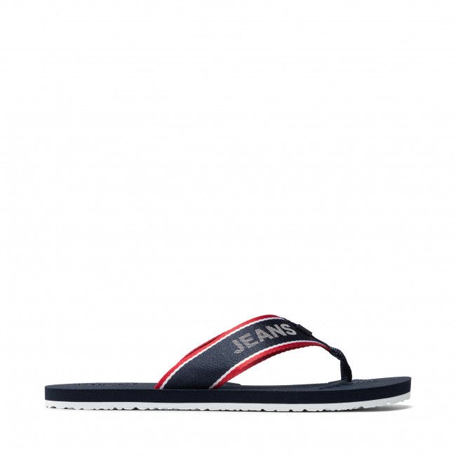 Infradito Tommy Jeans - Comfort Footbed Neach Sandal EM0EM00693 Twilight Navy C87