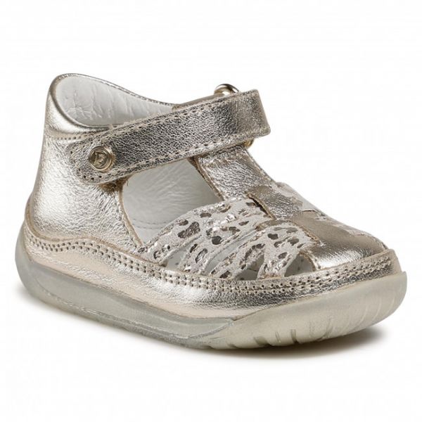Sandali NATURINO - Falcotto Nappa Vl 0011500814.09.0Q06 Metallic/Sue Platinum Sandali NATURINO - Falcotto Nappa Vl 0011500814.09.0Q06 Metallic/Sue Platinum