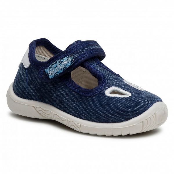 Pantofole NATURINO - Holim 0014000686.01.0C06 Jeans Pantofole NATURINO - Holim 0014000686.01.0C06 Jeans