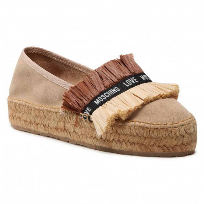 Espadrillas LOVE MOSCHINO - JA10403G0CJG0104 Beige