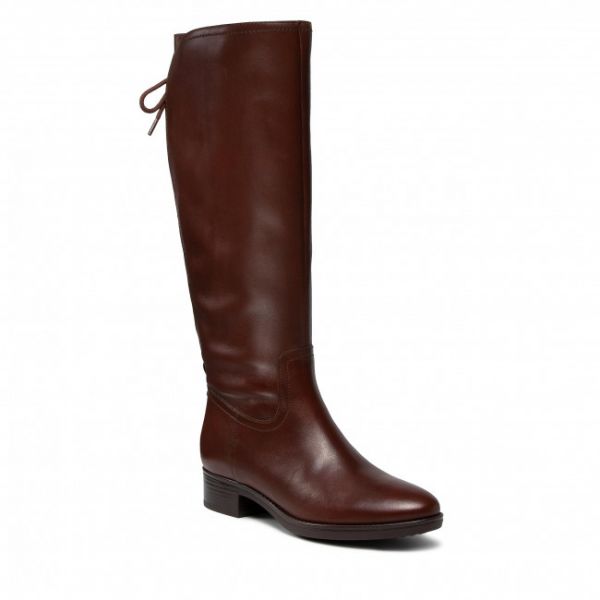 Stivali al ginocchio GEOX - D Felicity A D04G1A 00043 C0013 Brown Stivali al ginocchio GEOX - D Felicity A D04G1A 00043 C0013 Brown