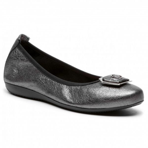 Ballerine SOLO FEMME - 36101-01-I28/000-04-00 Antracyt Ballerine SOLO FEMME - 36101-01-I28/000-04-00 Antracyt