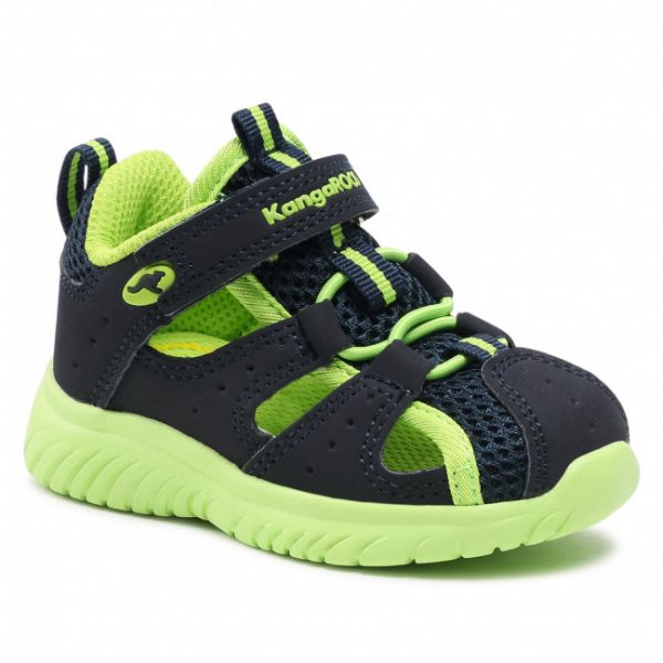 Sandali KANGAROOS - Ki-Rock Lite Ev 02058 000 4303 Dk Navy/Lime Mono Sandali KANGAROOS - Ki-Rock Lite Ev 02058 000 4303 Dk Navy/Lime Mono