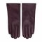 Guanti da donna SEMI LINE - P8205-3 Bordeaux