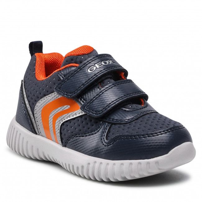 Sneakers Geox - B Waviness B. A B162BA 0CE15 C0820 S Navy/Orange
