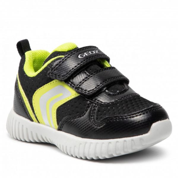 Sneakers Geox - B Waviness B. A B162BA 0CE15 C0802 M Black/Lime Sneakers Geox - B Waviness B. A B162BA 0CE15 C0802 M Black/Lime