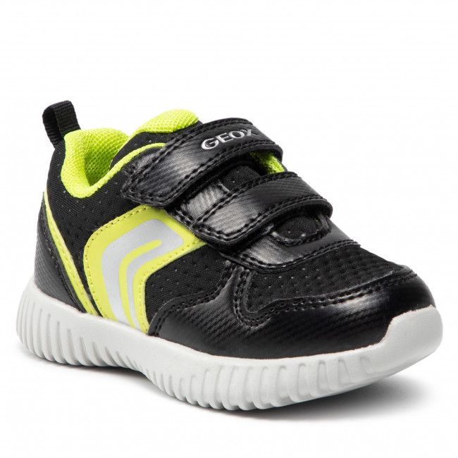 Sneakers Geox - B Waviness B. A B162BA 0CE15 C0802 M Black/Lime