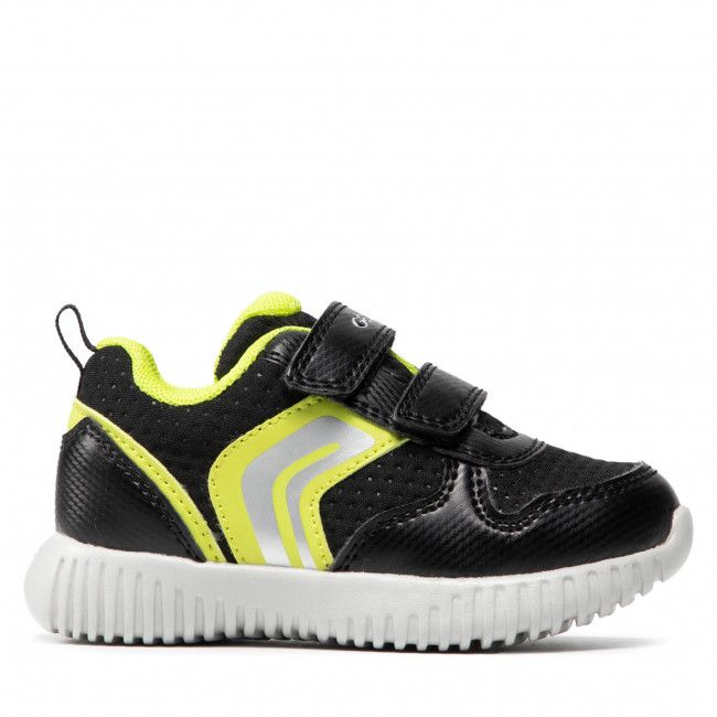 Sneakers Geox - B Waviness B. A B162BA 0CE15 C0802 M Black/Lime