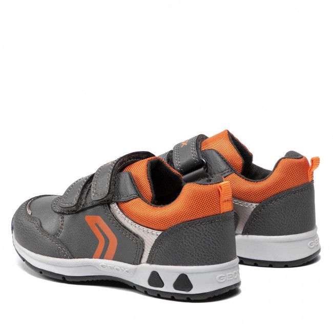 Sneakers Geox - B Pavlis B. A B161RA 0MEFU C9291 S Dk Grey/Dk Orange