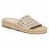Espadrillas TORY BURCH - Tory Ribbon Espadrille Slide 80919 New Cream/Perfect Black 100
