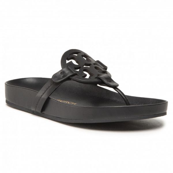 Infradito TORY BURCH - Miller Cloud 81032 Perfect Black/Perfect Black 004