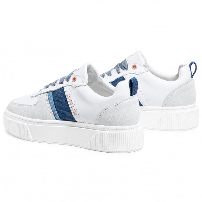 Sneakers CYCLEUR DE LUXE - Lauren CDLW211011 White/Jeans