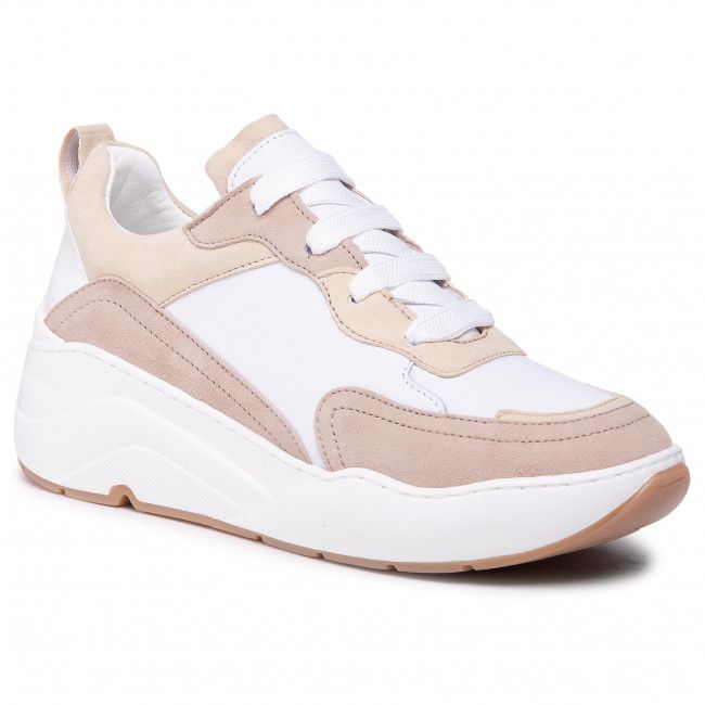 Sneakers CYCLEUR DE LUXE - Jolien CDLW211157 White/Cold Pink/Taupe