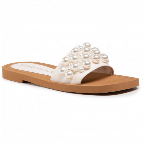 Ciabatte STUART WEITZMAN - Goldie Slide S4570 Sea Shell