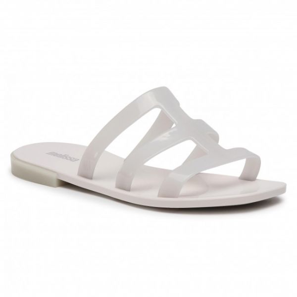 Ciabatte MELISSA - Caribe Slide Ad 32949 Grey/White/Clear 53841