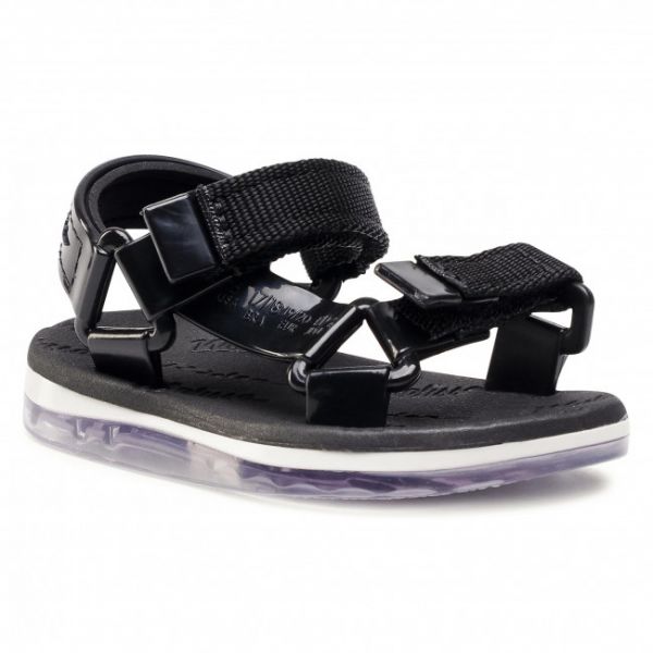 Sandali Melissa - Mini Melissa Papete + Rider Bb 32972 Black/White 51492 Sandali Melissa - Mini Melissa Papete + Rider Bb 32972 Black/White 51492