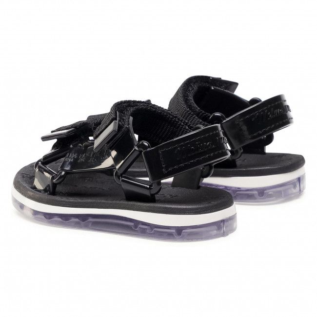 Sandali Melissa - Mini Melissa Papete + Rider Bb 32972 Black/White 51492