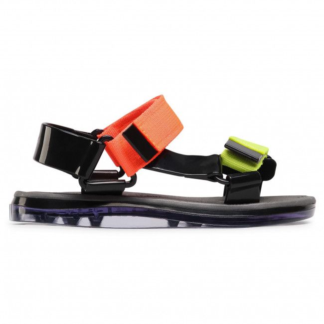 Sandali Melissa - Mini Melissa Papete + Rider In 32979 Black/Yellow/Orange 53644